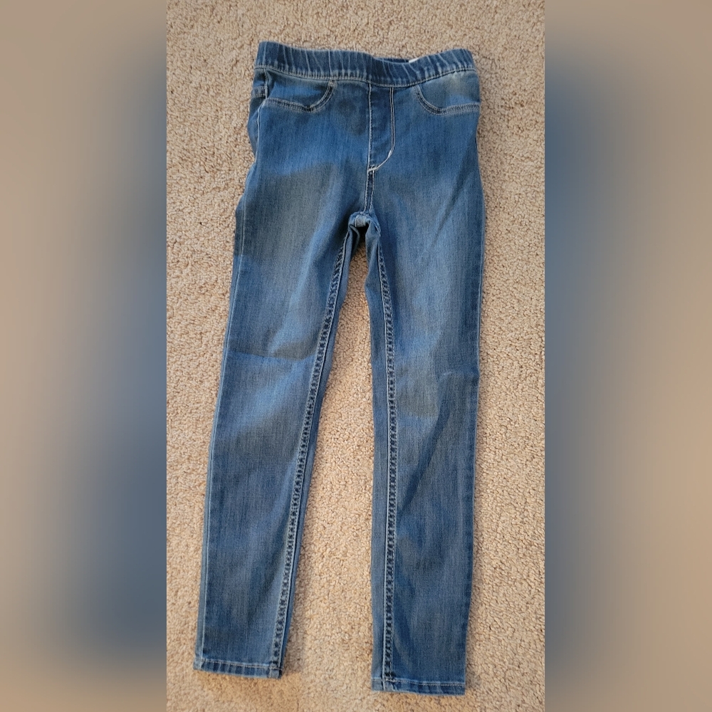 Girls jean leggings